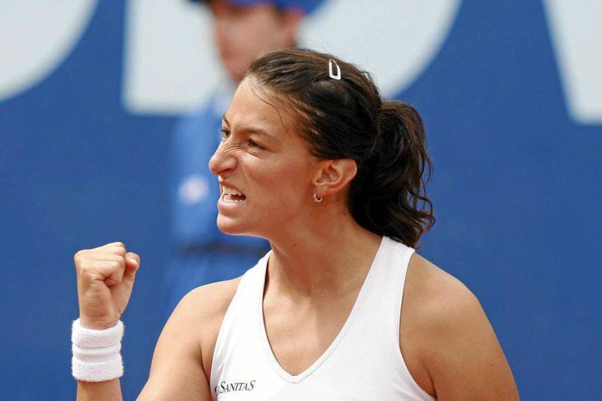 La tenista colombiana Mariana Duque sumó el primer título de 2012, al imponerse en el Abierto de Saint Gaudens, en suelo galo, en donde afrontará ahora el cuadro clasificatorio de Roland Garros. (Foto: Archivo / VANGUARDIA LIBERAL)