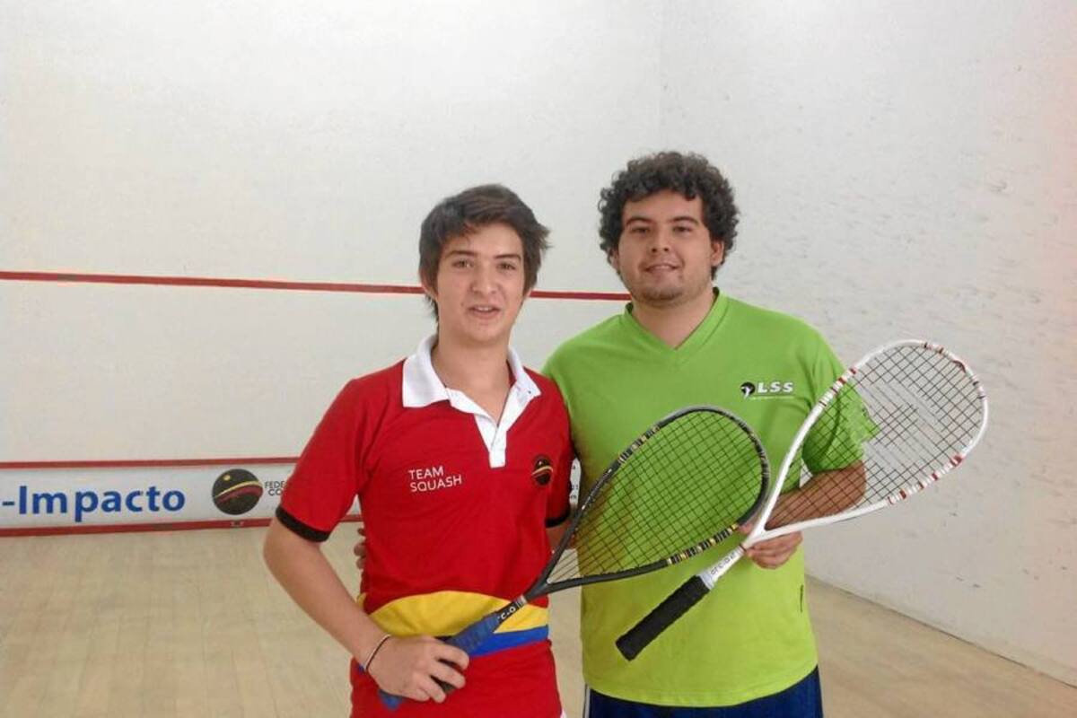 La final de Primera Caballeros fue protagonizada por Mateo Vargas Ortiz (izquierda) y Andrés Felipe Vargas Rosales (derecha), y se saldó con triunfo del primero por 3 – 1. (Foto: Suministrada / VANGUARDIA LIBERAL)