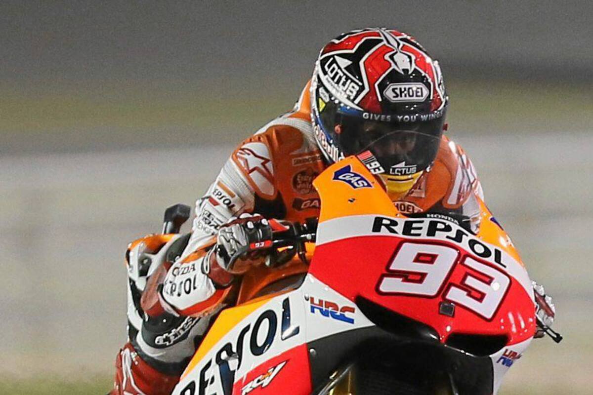 El joven piloto español Marc Márquez logró ayer su primera ‘pole position’ en la máxima categoría del motociclismo mundial, MotoGP, y saldrá primero para el Gran Premio de las Américas, que se correrá hoy en el circuito de Austin, Texas, Estados Unidos. (Foto: AFP / VANGUARDIA LIBERAL)