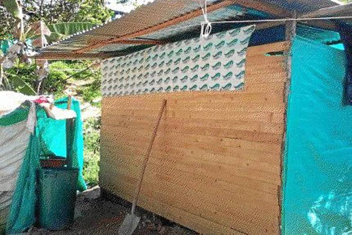 Los estudiantes esperan cambiar los ranchos de tabla y madera por casas habitacionales en buenas condiciones. (Foto: Suministrada/VANGUARDIA LIBERAL)