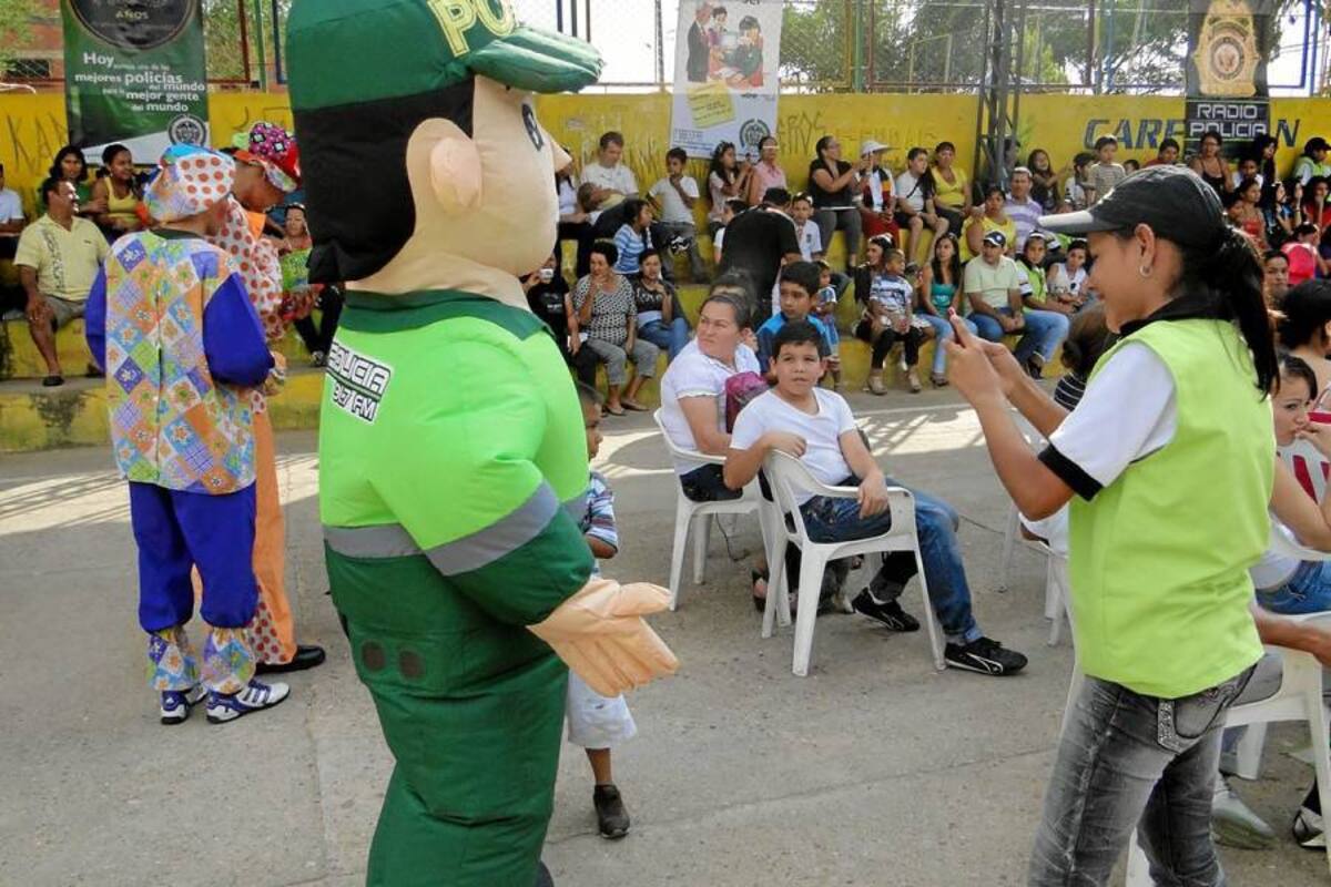 La jornada se adelantó en la cancha de baloncesto del barrio La Cumbre en Floridablanca. (Foto: Archivo/VANGUARDIA LIBERAL)