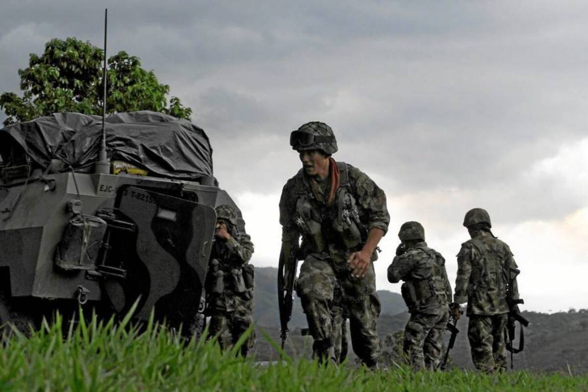 El operativo se produjo en la Ciénaga del Opón en momentos en que el capturado cobraba $100 millones de una extorsión. (Foto: Suministrada/VANGUARDIA LIBERAL)