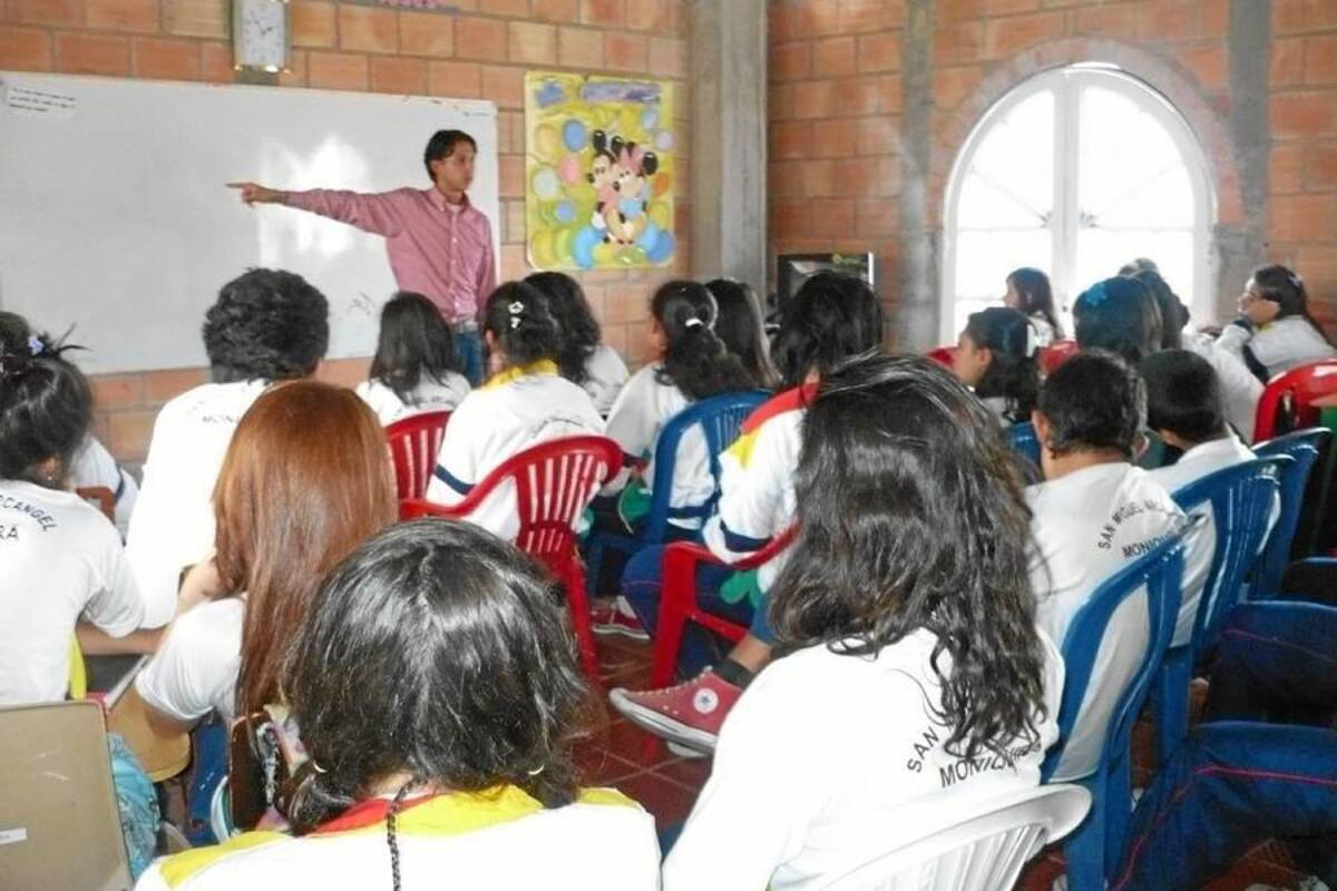 Los jóvenes de Moniquirá recibieron capacitación en liderazgo (Foto: Suministrada /VANGUARDIA LIBERAL)