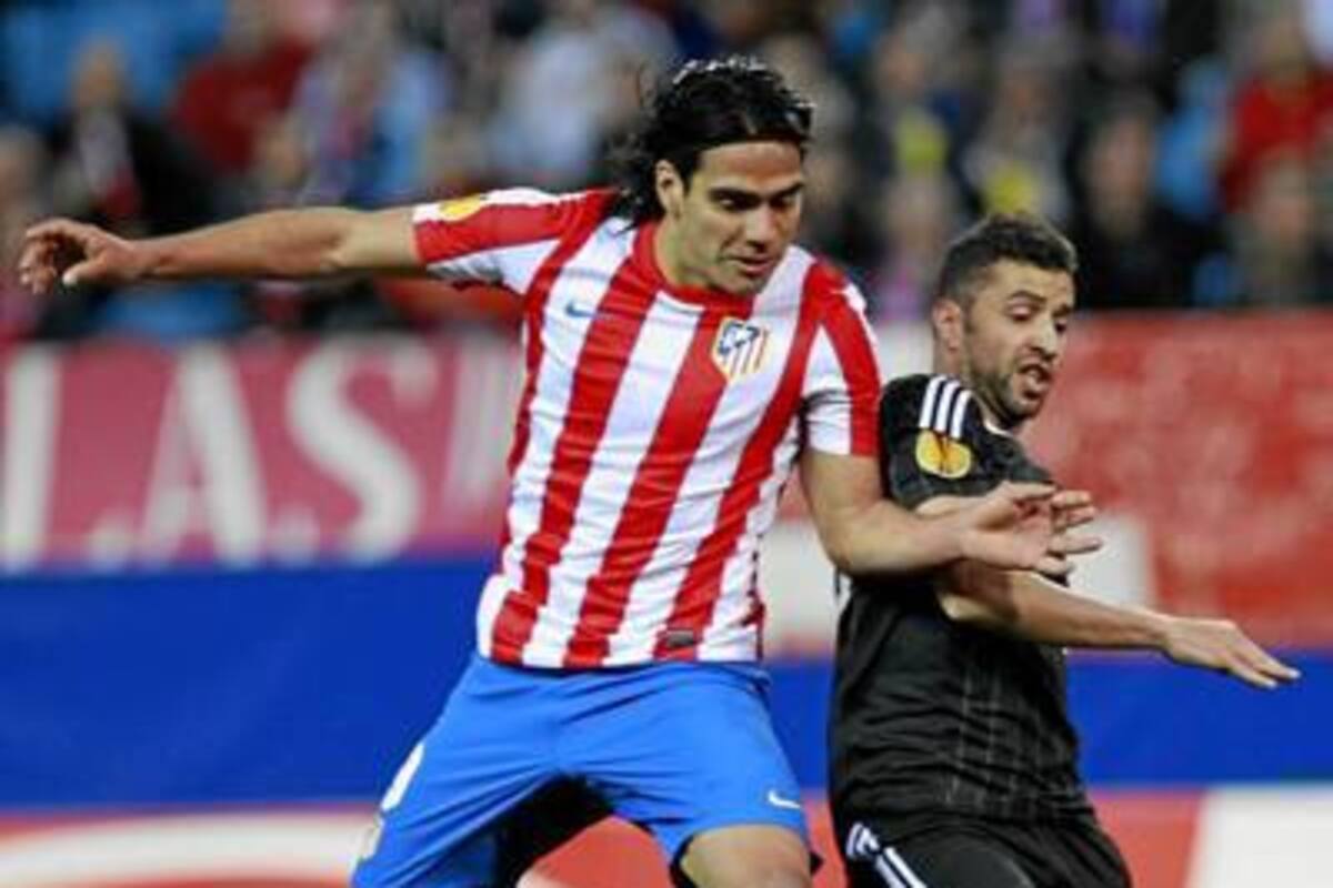 El samario Falcao García fue uno de los latinos que mejor campaña hizo en el fútbol de Europa. ‘El Tigre’ solo fue superado por el argentino Lionel Messi. (Foto: Archivo / VANGUARDIA LIBERAL)