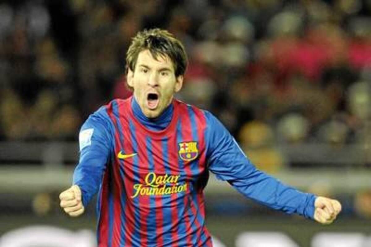 Lionel Messi, quien arribó a Argentina para pasar las fiestas navideñas junto a su familia, se adjudicó el Olimpia de Oro al deportista más destacado del año en su país, premio que recibe por primera vez en su carrera profesional. (Foto: AFP / VANGUARDIA LIBERAL )