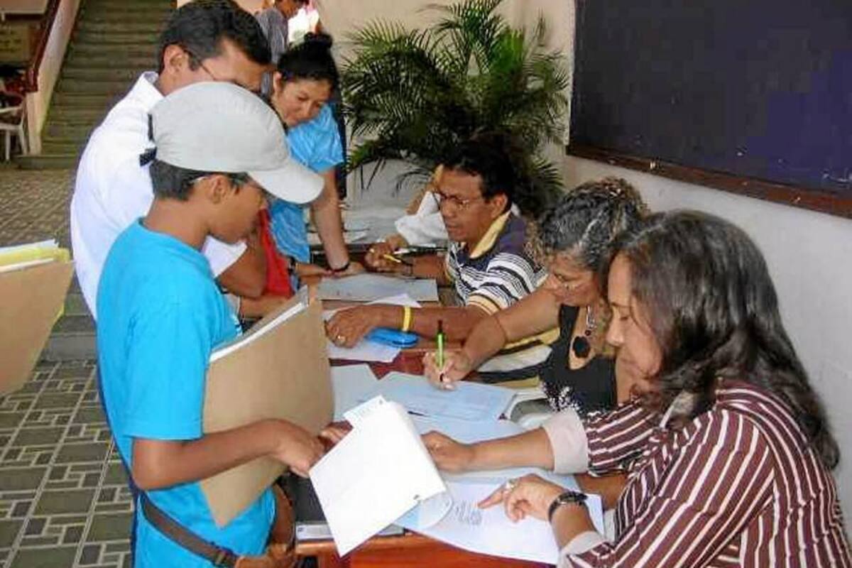 Las matrículas estarán abiertas hasta el 7 de diciembre en los colegios oficiales de Girón. (Foto: Archivo/VANGUARDIA LIBERAL)