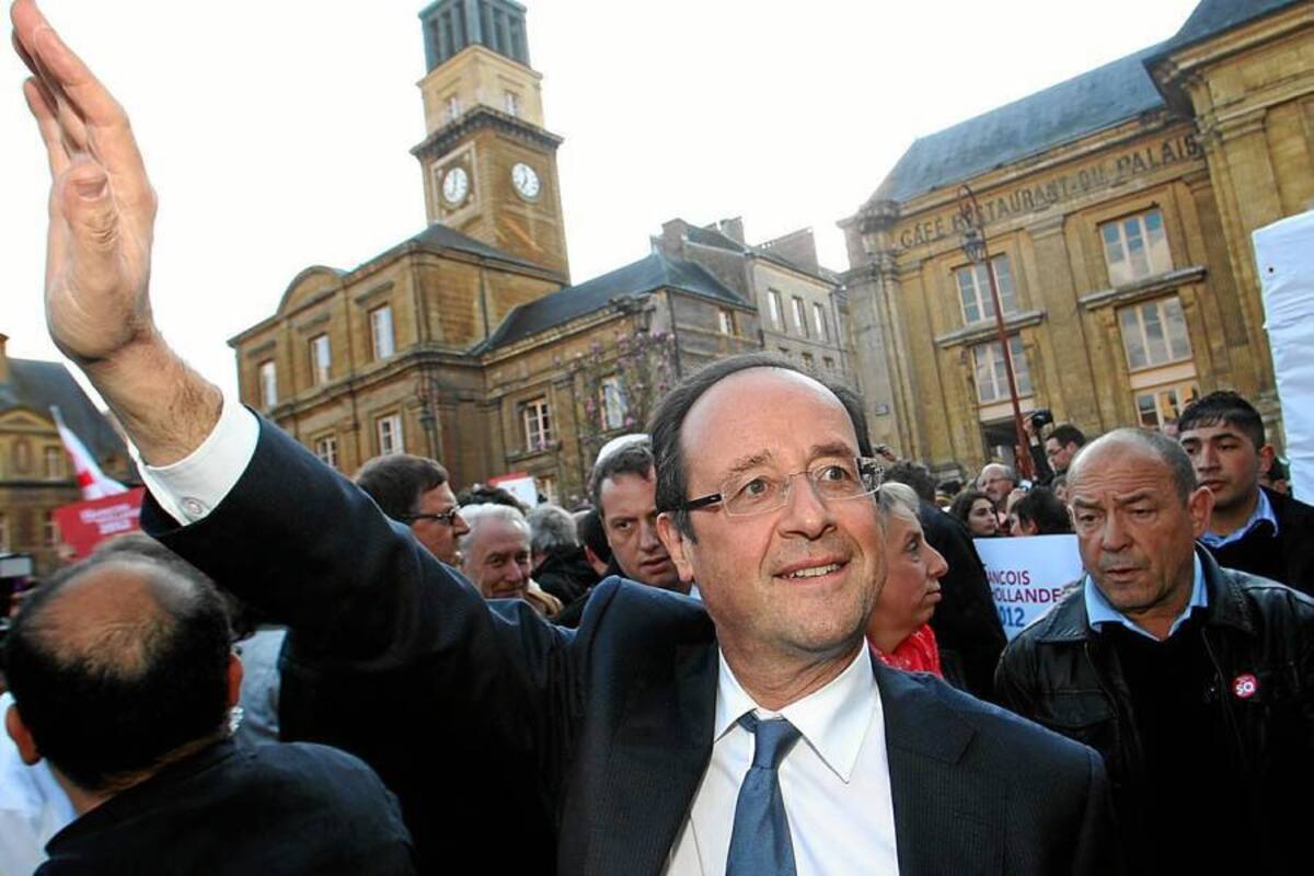 François Hollande (foto) y el presidente Nicolas Sarkozy son los candidatos con más opciones de ganar, según sondeo. (Foto: AFP/VANGUARDIA LIBERAL)