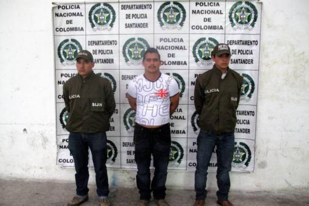 El capturado se encuentra recluido en la Cárcel Modelo de Bucaramanga por los delitos de concierto para delinquir agravado en concurso con homicidio y extorsiones agravadas, porte ilegal de armas de fuego y constreñimientos.(Foto: Suministrada/VANGUARDIA LIBERAL)
