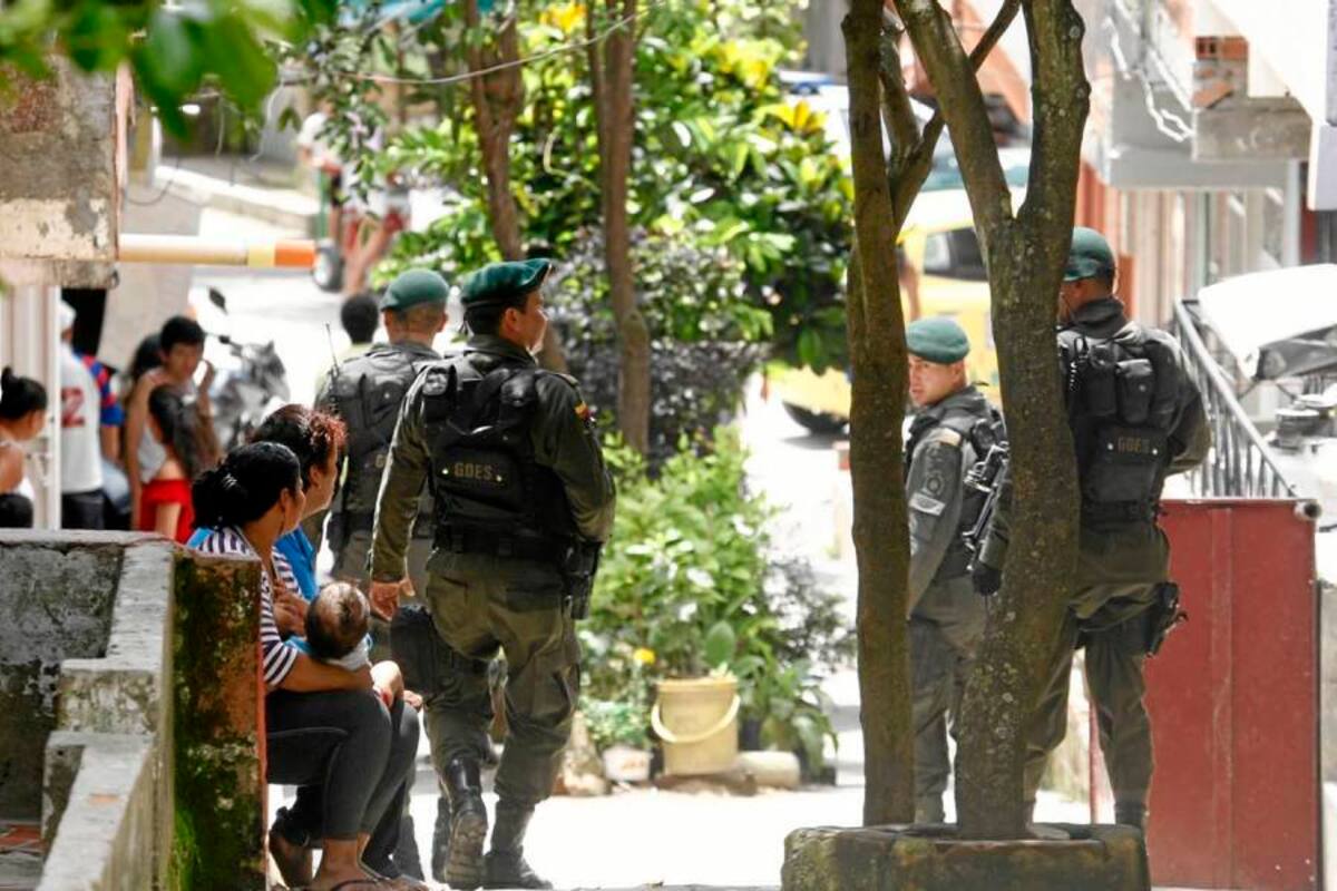 La Policía mantiene los operativos en los sitios neurálgicos de seguridad donde en las últimas horas se registraron dos homicidios. (Foto: Archivo/VANGUARDIA LIBERAL )