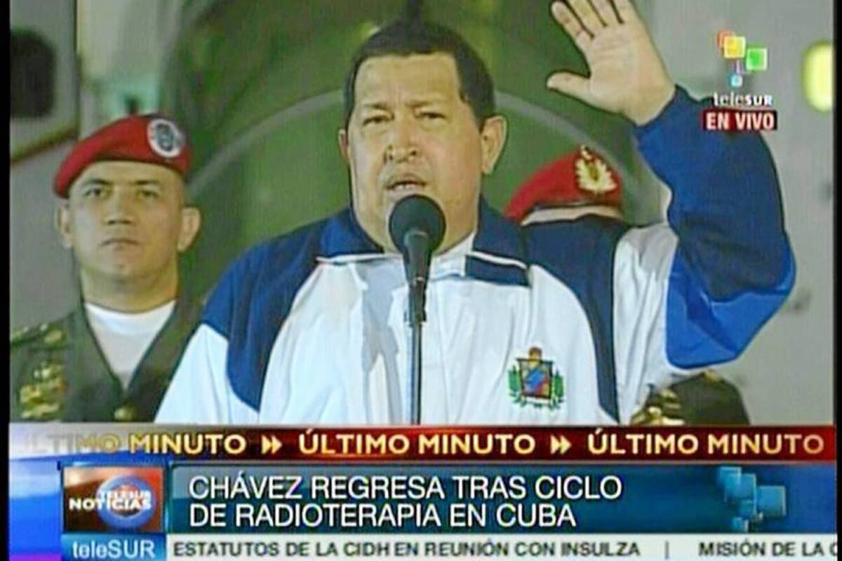 Chávez asegura que no permitirá incursión de las Farc en su país (Foto: AFP/VANGUARDIA LIBERAL)