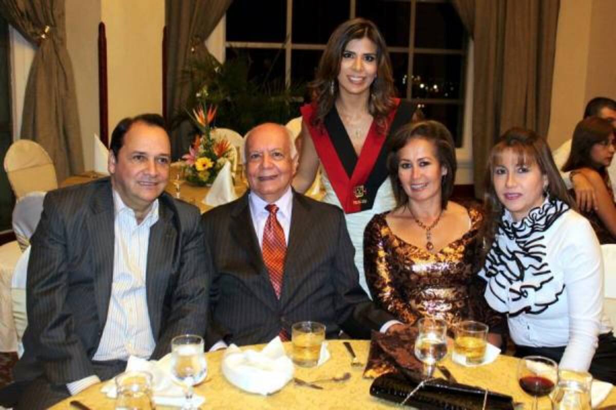 Jaime Durán Barrera, Norberto Morales Ballesteros, Gladis Celis de Morales, Margarita Gómez de Durán y Katherine Pineda Hernández.