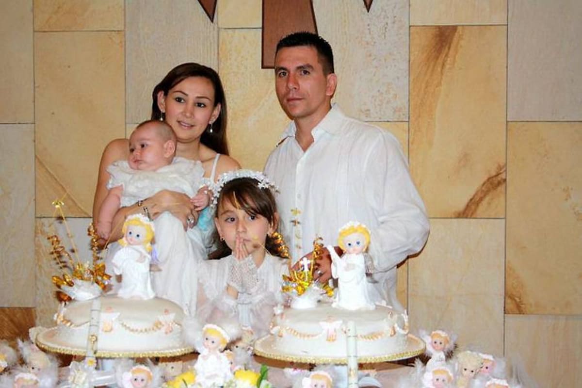 Adriana Acevedo Cáceres, Tomás Alejandro Cuadros Acevedo, Catalina Cuadros Acevedo y Alejandro Cuadros Ramírez. (Foto: Suministrada/VANGUARDIA LIBERAL)