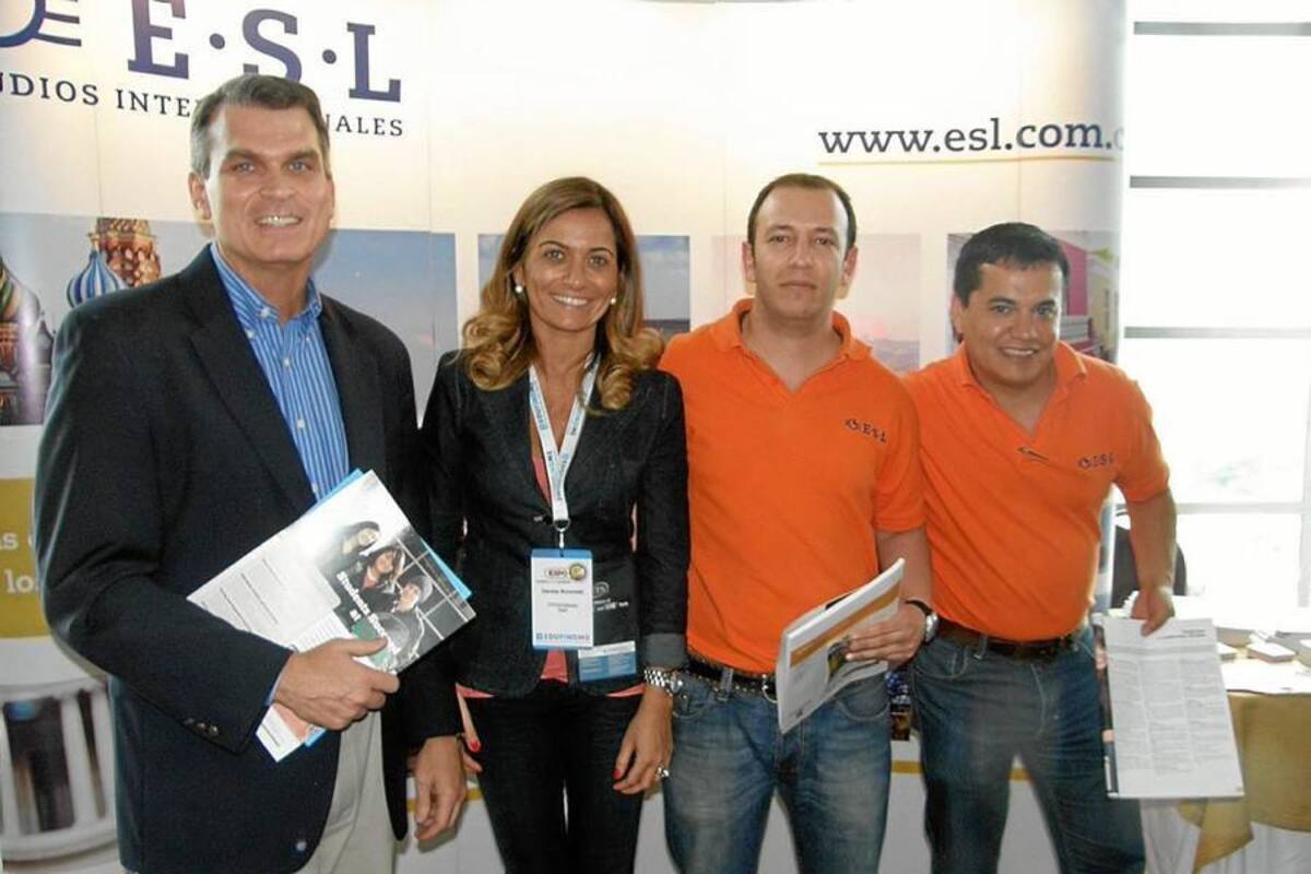 Philip Perkims, Daniela Ronchetti, Diego Rico y Manuel Cifuentes. (Foto: Foto: Javier Gutiérrez / VANGUARDIA LIBERAL)