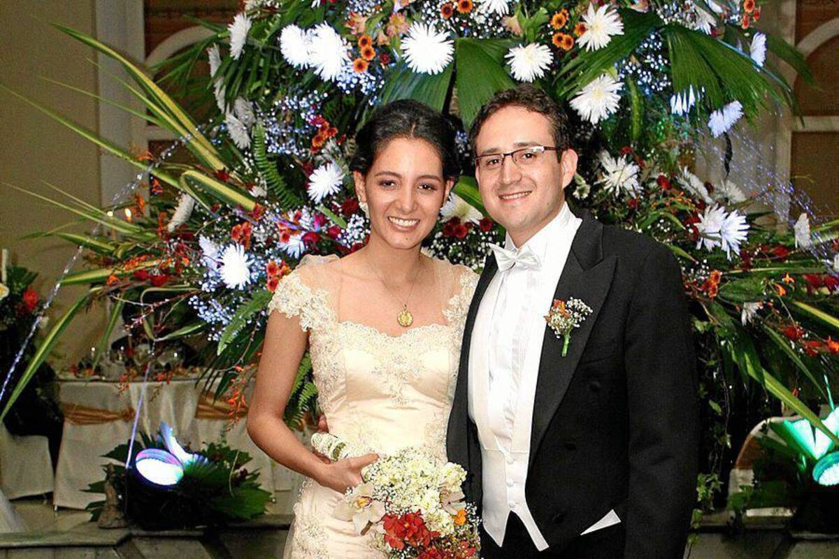 María Gabriela López Hernández y William Arenas Borda. (Foto: Mauricio Betancourt / VANGUARDIA LIBERAL)