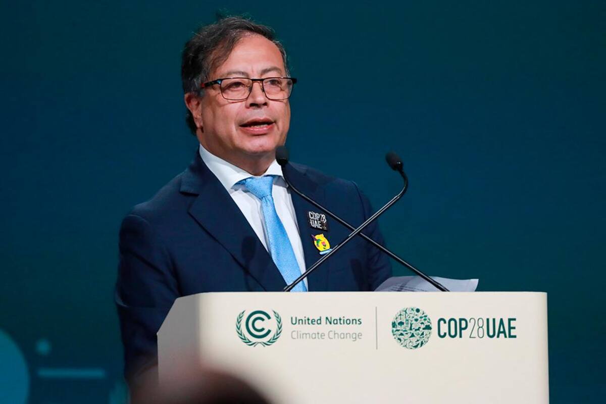 El presidente de Colombia, Gustavo Petro, vinculó la “barbarie y el genocidio” de Gaza con el daño ambiental. Suministrada/VANGUARDIA