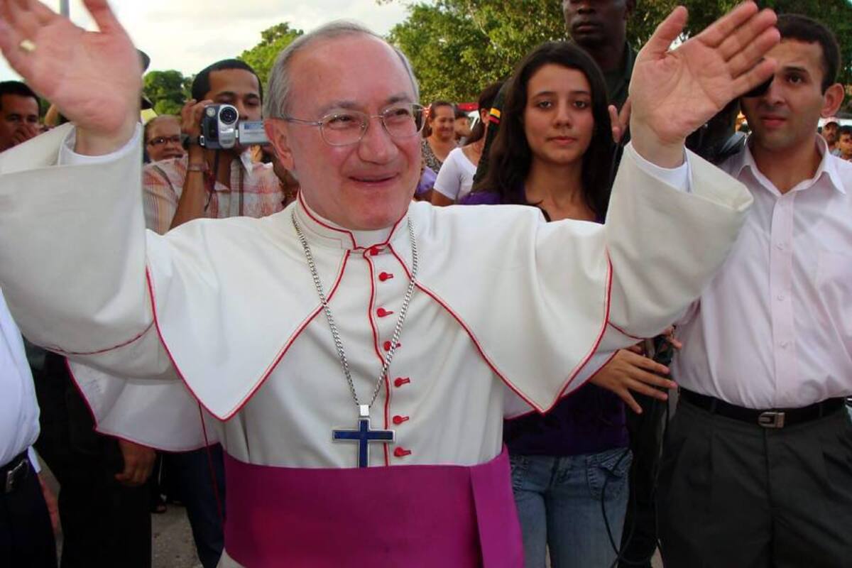 El 14 de julio de 2010 Monseñor Aldo Cavalli, Nuncio Apostólico del Papa en Colombia, visitó Barrancabermeja para oficializar la posesión de Monseñor Camilo Fernando Castrellón, como nuevo Obispo de la ciudad. (Foto: Archivo/VANGUARDIA LIBERAL )