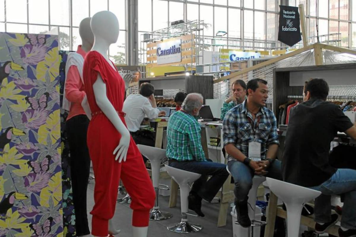 475 expositores de empresas de textiles y confecciones tanto nacionales como internacionales se congregan esta semana en Colombiatex de las Américas, el evento más importante del sector textil-confecciones, único en su género en Latinoamérica, organizado por Inexmoda. (Foto: Diana León/VANGUARDIA LIBERAL )