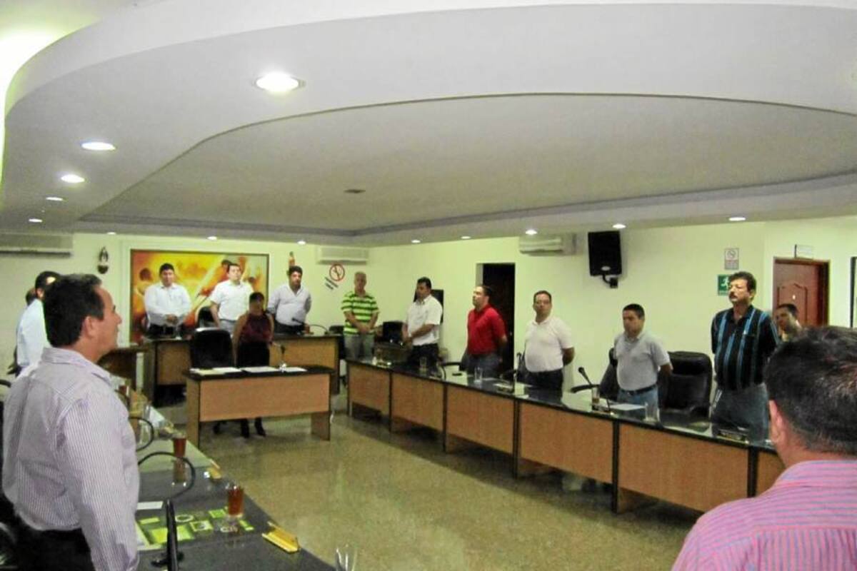 Este periodo de sesiones extras finalizó este fin de semana en el salón Hugo Riátiga, ubicado en el cuarto piso del Palacio Municipal. (Foto: Archivo/VANGUARDIA LIBERAL)