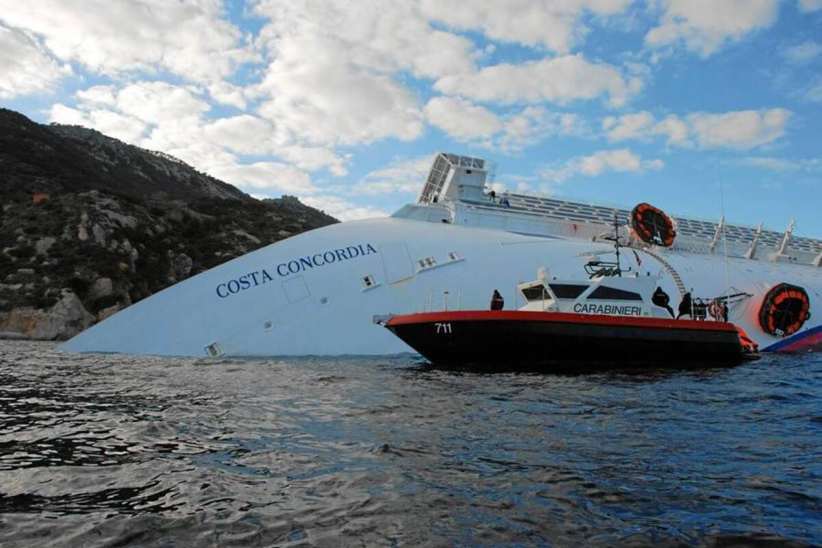Restos del Costa Concordia serán retirados en un año (Foto: AFP / VANGUARDIA LIBERAL)