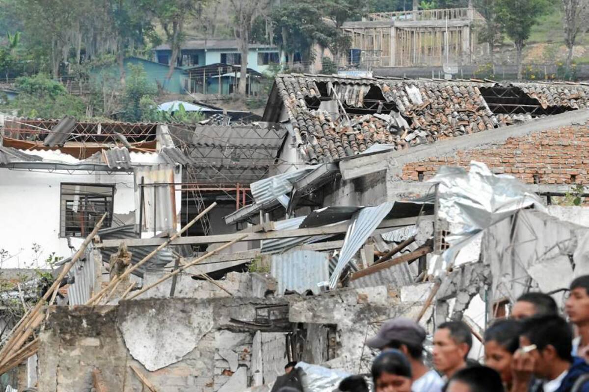 Atentados de las guerrillas dejan 13 muertos y 19 heridos (Foto: Colprensa/VANGUARDIA LIBERAL)