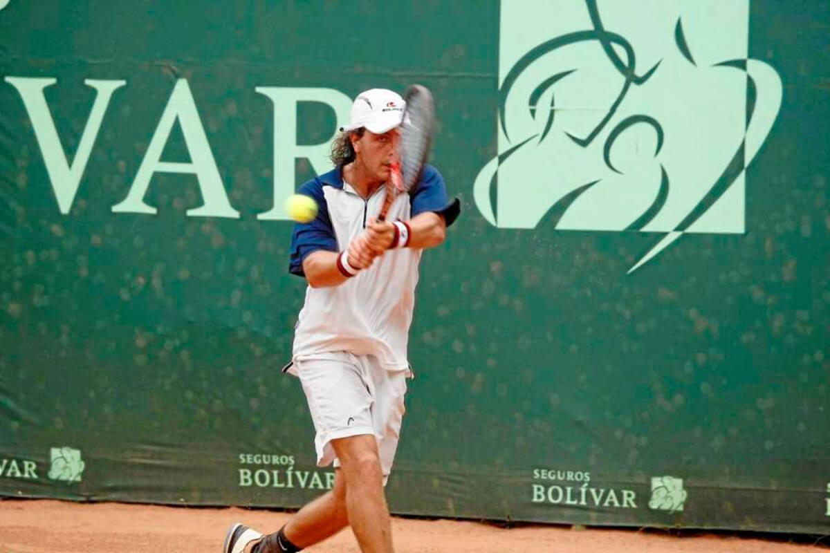 El argentino Marco Trungelliti derrotó 7 – 6 y 6 – 4 a su compatriota Diego Sebastián Schwartzman y se clasificó al cuadro principal del Seguros Bolívar Open de Tenis, que se disputa en el Club Campestre de Bucaramanga. (Foto: César Flórez / VANGUARDIA LIBERAL )