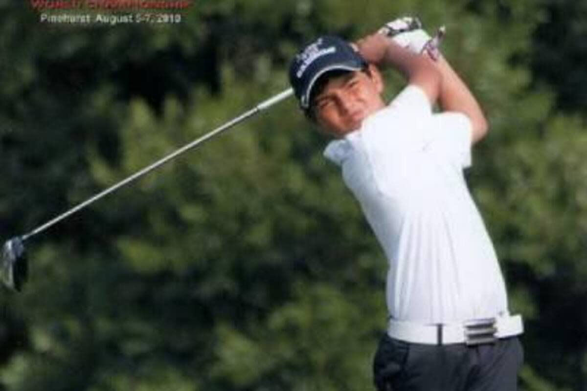 José Alejandro Galán Cadena se impuso en la categoría 10 - 12 años del clasificatorio al Optimist International Junior Golf Championships.(Foto: Suministrada / VANGUARDIA LIBERAL)