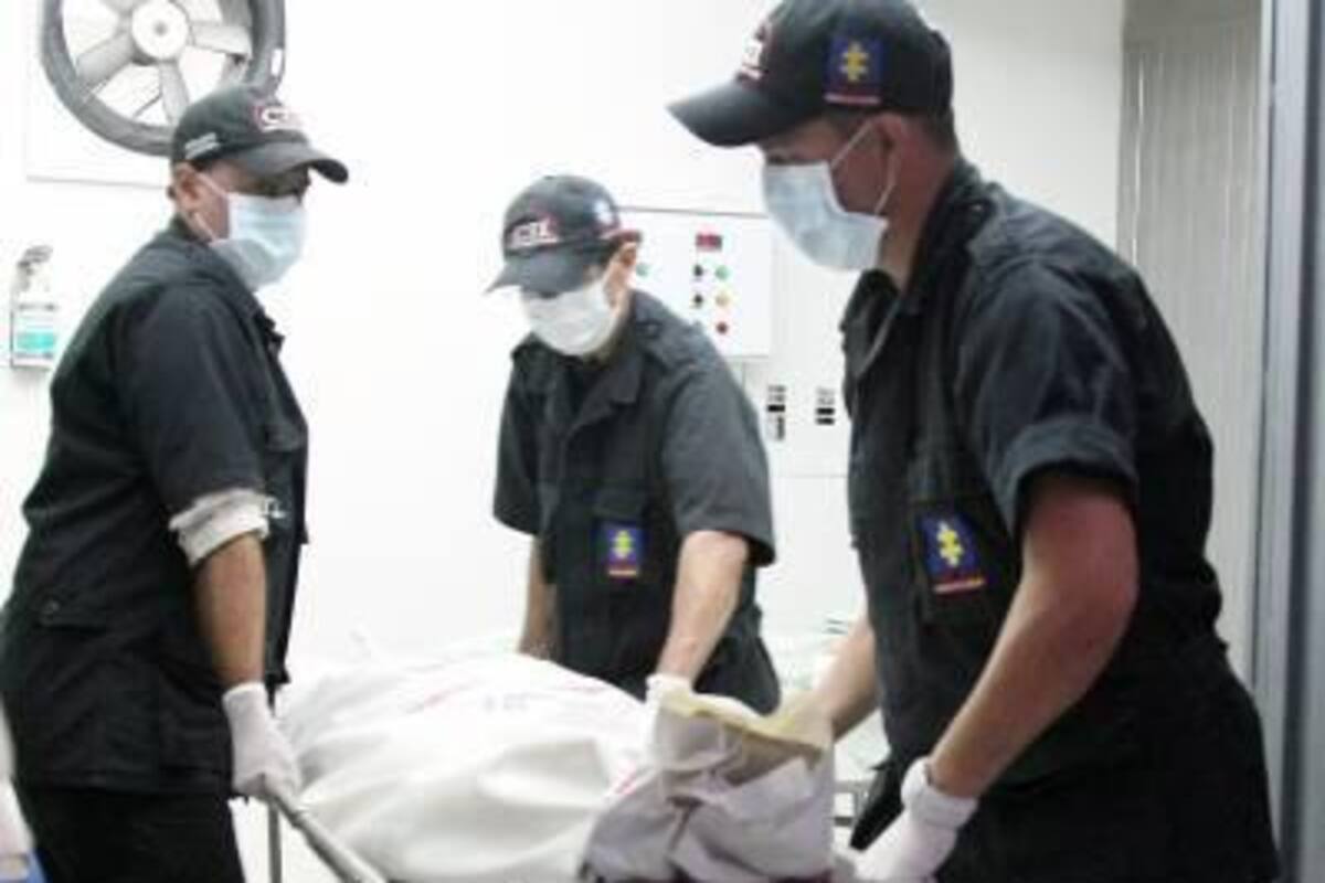 El Cuerpo Técnico de Investigación, CTI, de la Fiscalía, realizó el levantamiento del cadáver en la morgue del Hospital Universitario de Santander, HUS.(Foto: Archivo/VANGUARDIA LIBERAL)