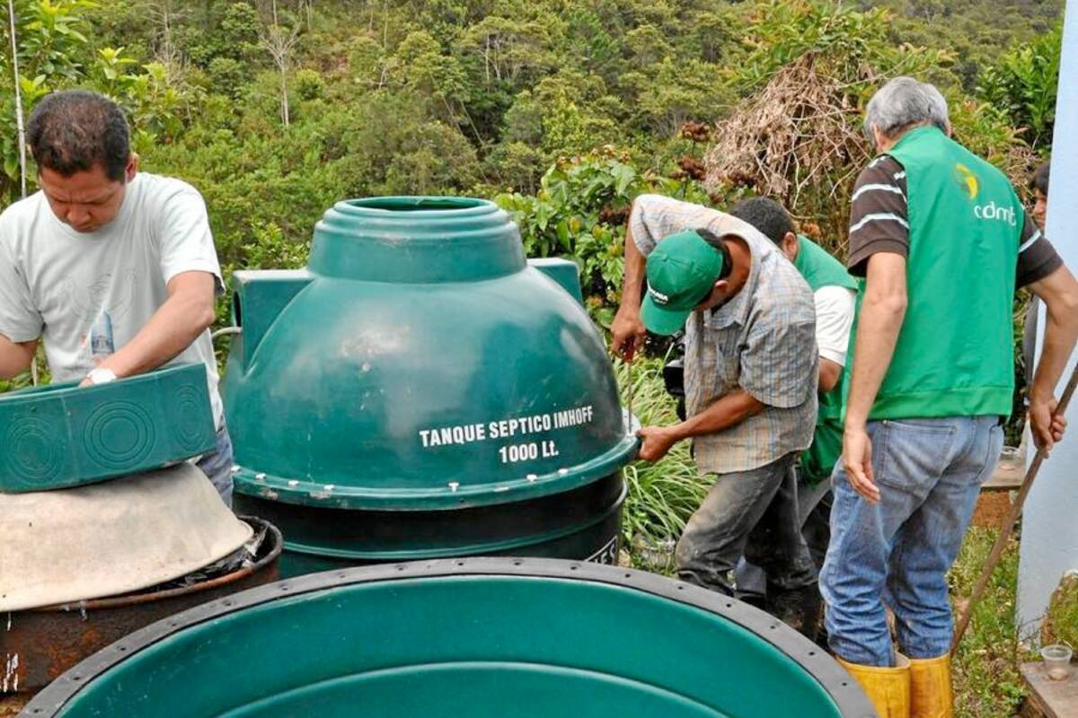 Instalaron 209 pozos sépticos en la zona rural de Lebrija