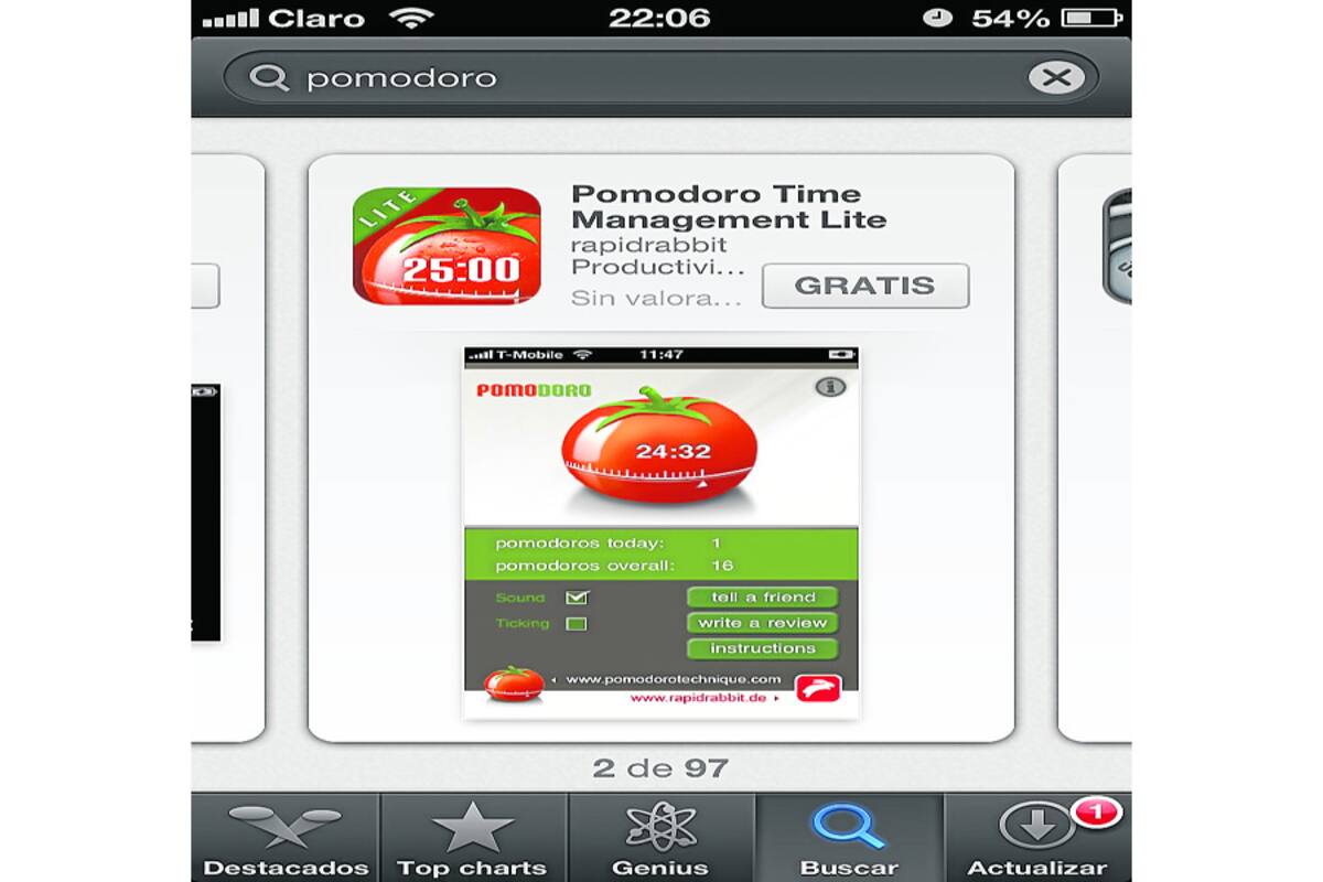 Pomodoro y tecnología la mejor combinación para administrar el tiempo