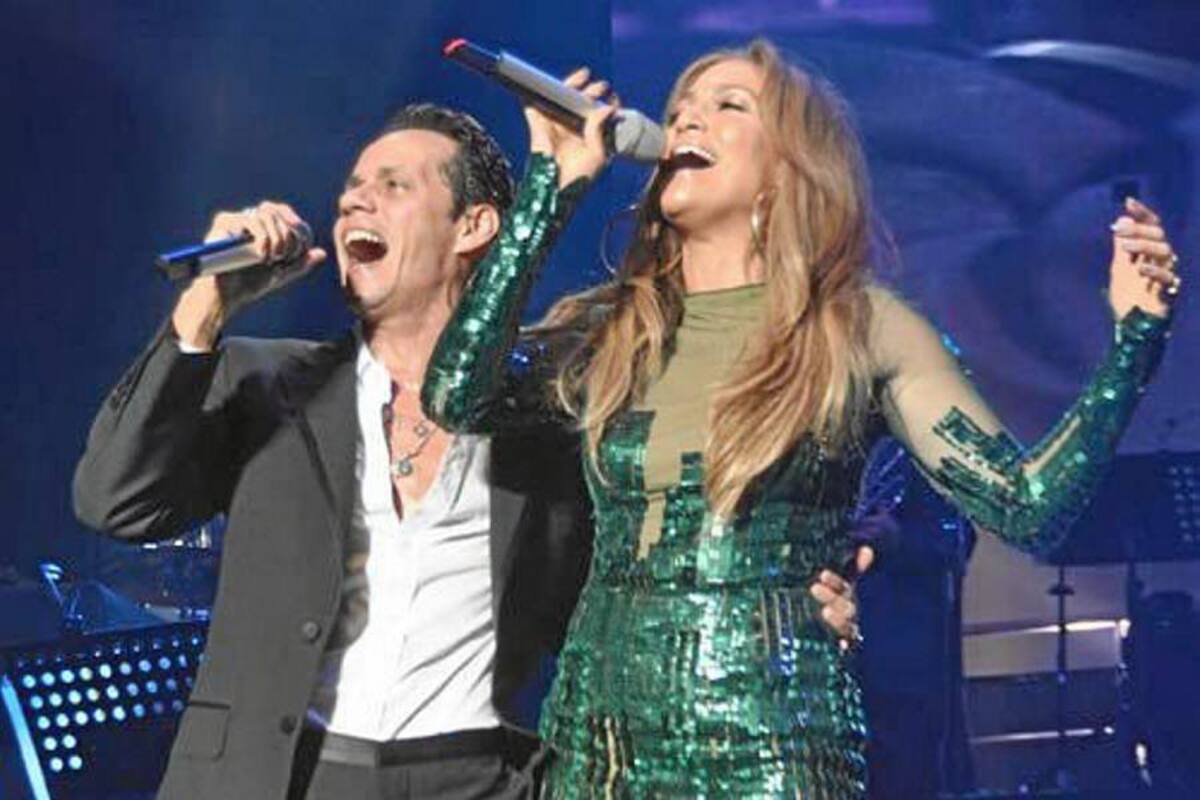¡Jennifer López y Marc Anthony juntos!