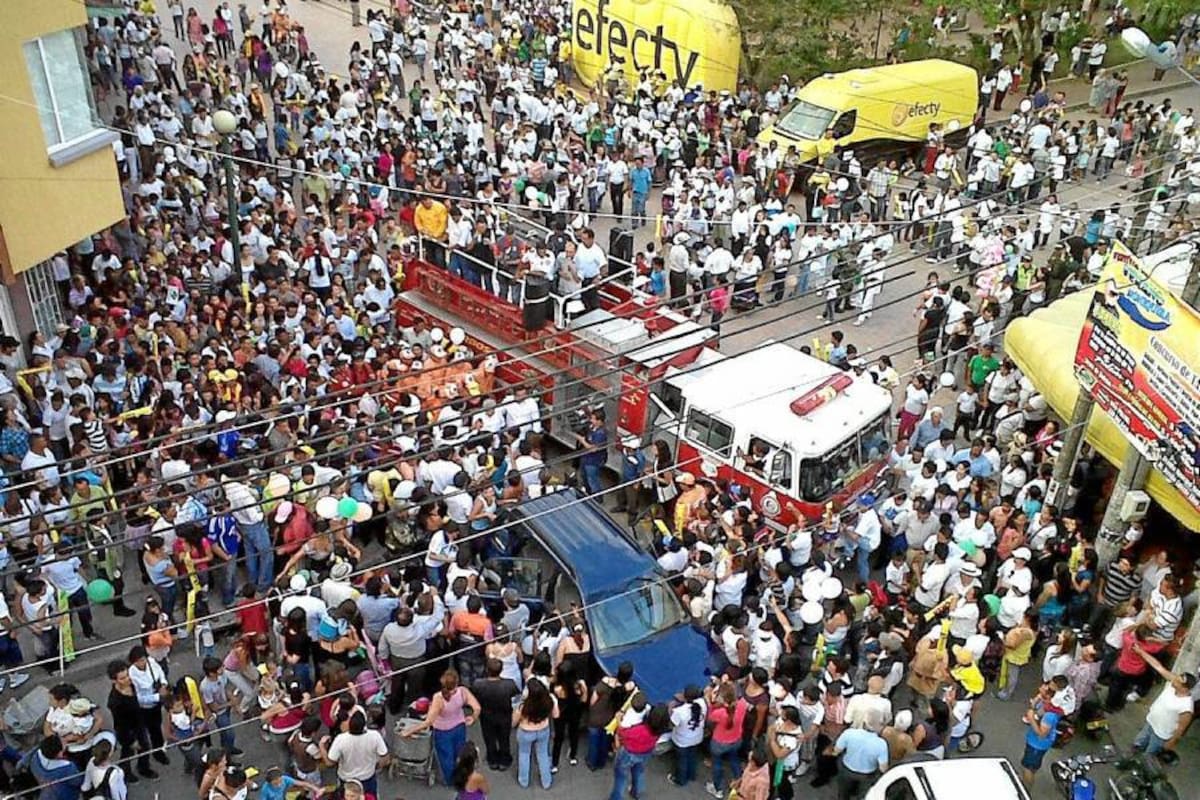 Jorge Barón se robó el show en Moniquirá (Foto: Suministrada/VANGUARDIA LIBERAL)