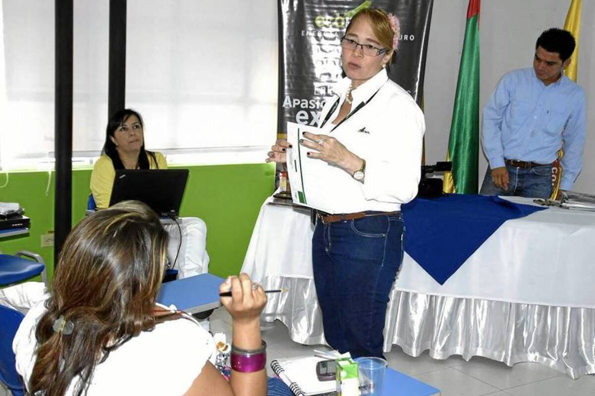 Ayer Ecopetrol entregó su balance de inversión social en el Magdalena Medio, en la que anunció la construcción de la Planta de Tratamiento de Aguas Residuales para Barrancabermeja. (Foto: Edgar Pernett/VANGUARDIA LIBERAL)