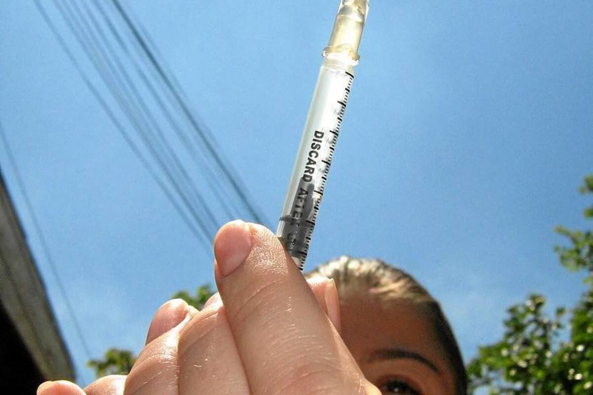 Solo durante este mes, Santander tiene la meta de aplicar cerca de 13 mil vacunas. (Foto: Archivo / VANGUARDIA LIBERAL)