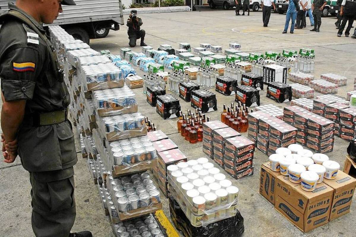 Departamentos dejan de recibir más de un billón de pesos por contrabando