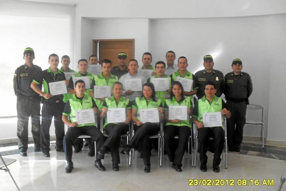 Se gradúa la promoción 58 de la Escuela de Seguridad Ciudadana (Foto: Suministrada /VANGUARDIA LIBERAL)