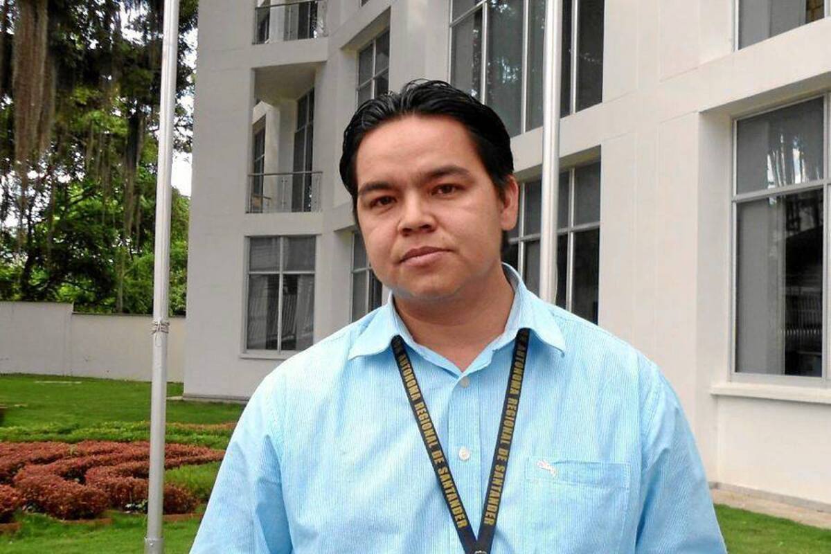 Willington Angarita Angarita, coordinador regional Guanentina de la Corporación Autónoma Regional de Santander. (Foto: Nancy Acuña R. / VANGUARDIA LIBERAL)