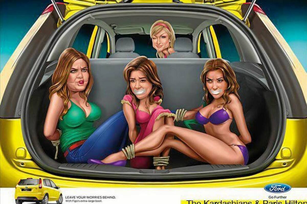 Hermanas Kardashian, ‘blanco’ de una publicidad ofensiva