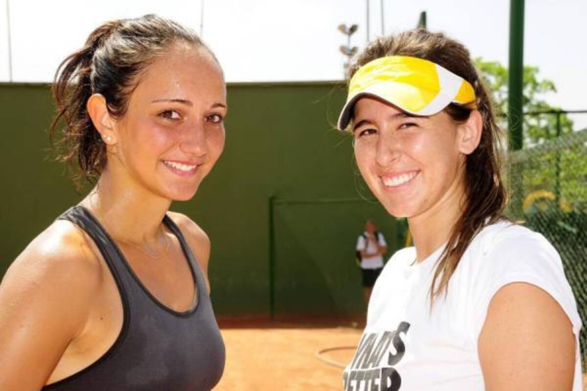 Alexandrina Nayelenava, de Bulgaria, y Alexandra Moreno, de Colombia.(Foto: Archivo / VANGUARDIA LIBERAL)