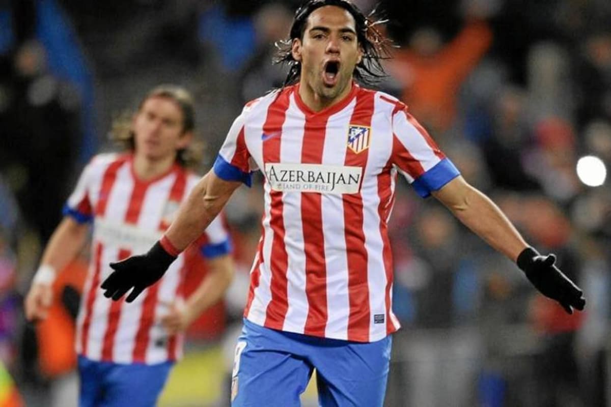 Radamel Falcao García, delantero del Atlético de Madrid. (Foto: AFP / VANGUARDIA LIBERAL)