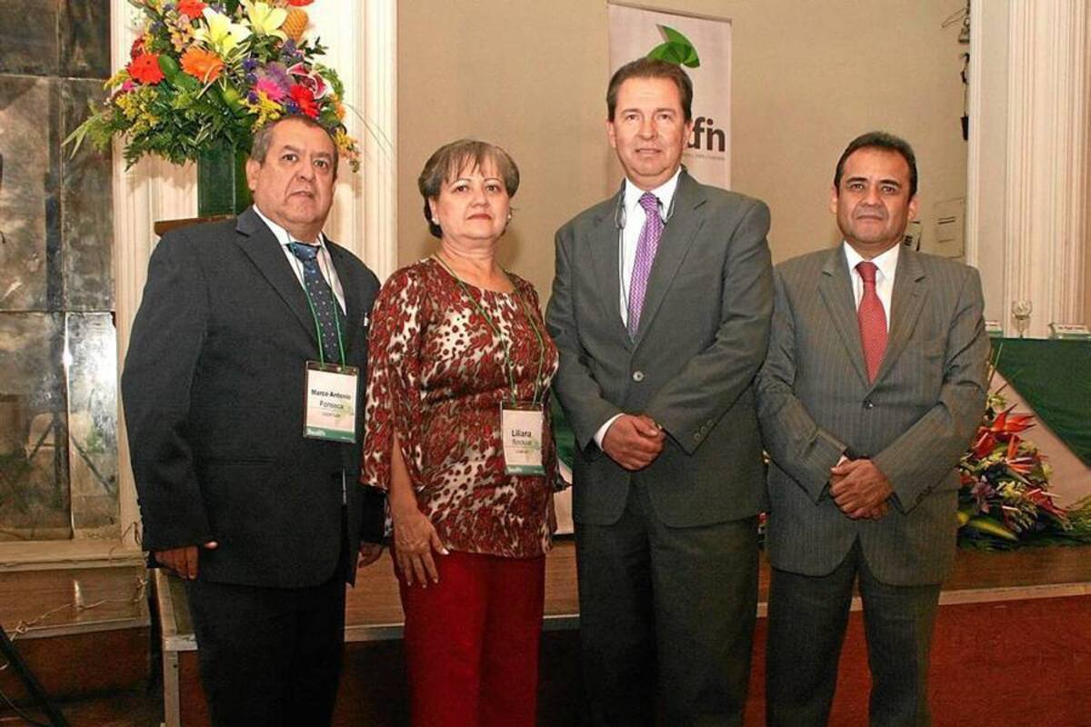 Marco Antonio Fonseca, Liliana Rincón, Juan Carlos Borda y Pedro Romero. (Foto: Mauricio Betancourt / VANGUARDIA LIBERAL)