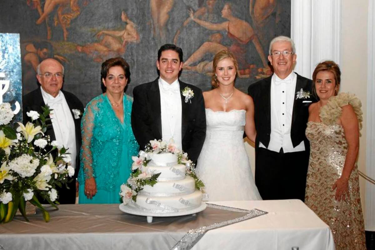Nelson Montoya, Victoria de Montoya, Tomás Montoya, Laura Rincón Ordóñez, José Gabriel Rincón y Consuelo Ordoñez. (Foto: Nelson Díaz / VANGUARDIA LIBERAL)