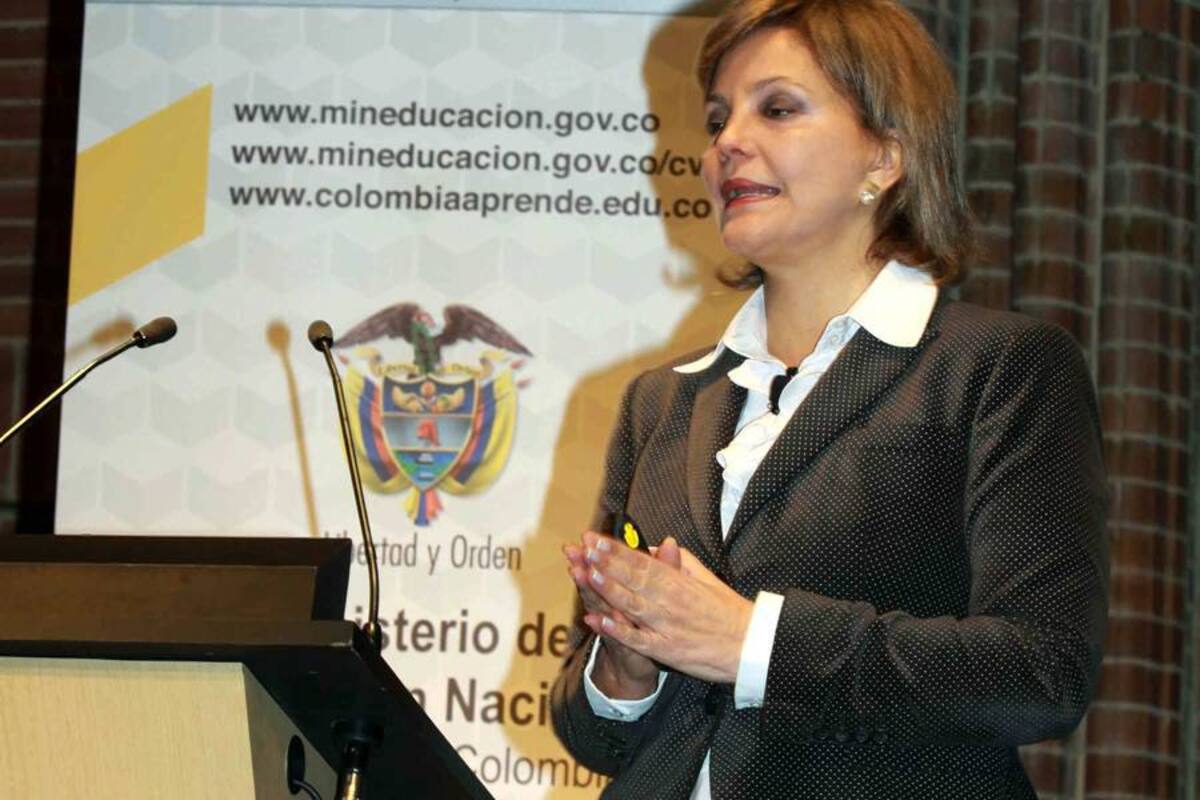 María Fernanda Campo, ministra de Educación Nacional. (Foto: Archivo / VANGUARDIA lIBERAL)