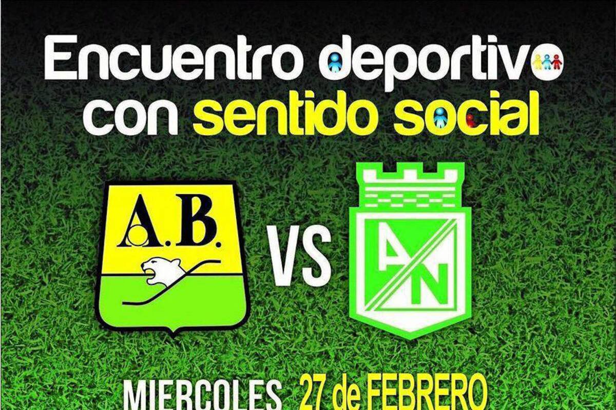 Bucaramanga – Nacional, amistoso con sentido social