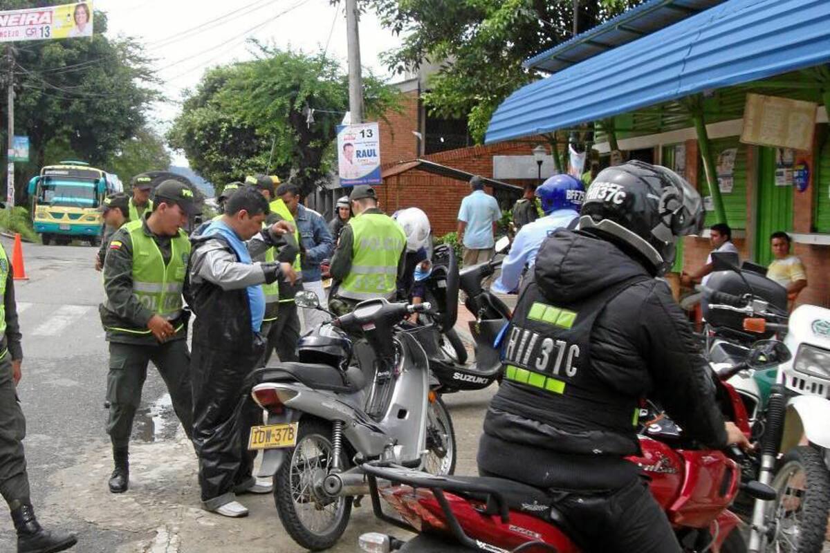 Los operativos buscan mejorar la seguridad en diferentes sectores de Floridablanca. (Foto: Archivo/VANGUARDIA LIBERAL)