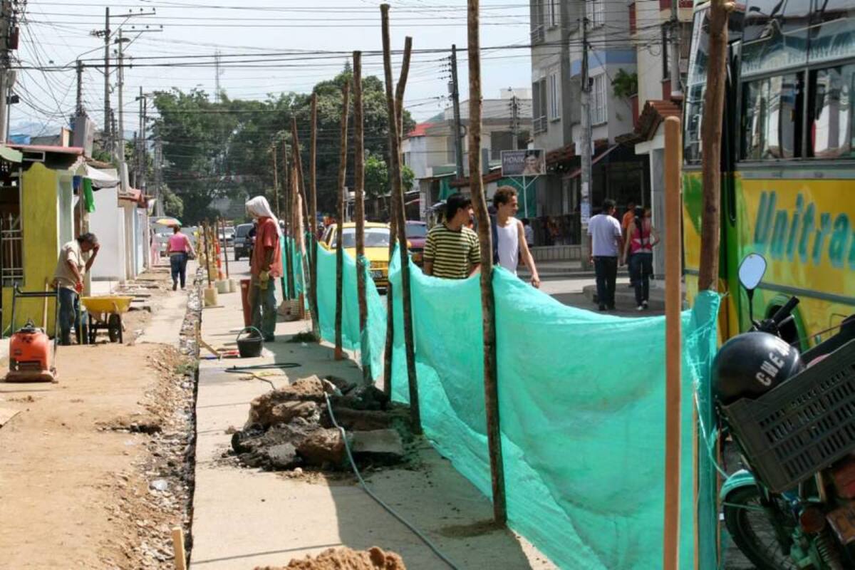 Avanza la ampliación de la carrera 26. (Foto: Suministrada/VANGUARDIA LIBERAL)