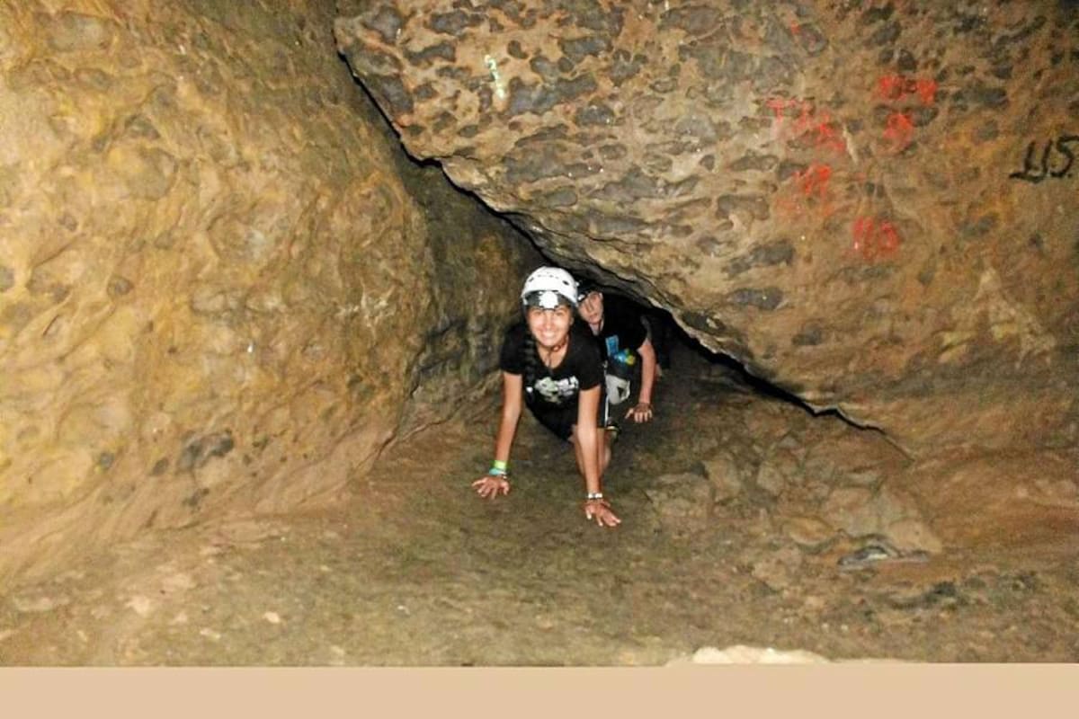 Cueva en donde se puede realizar la espeleología. (Foto: Suministrada: José Alexis Hernández/VANGUARDIA LIBERAL)