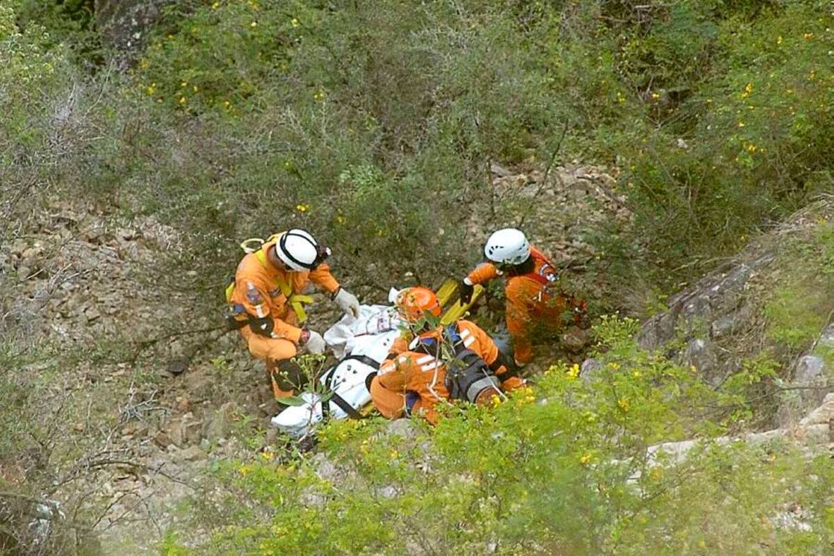 Hallan el cadáver de un hombre en la vía a Cepitá (Foto: César Flórez León / VANGUARDIA LIBERAL )