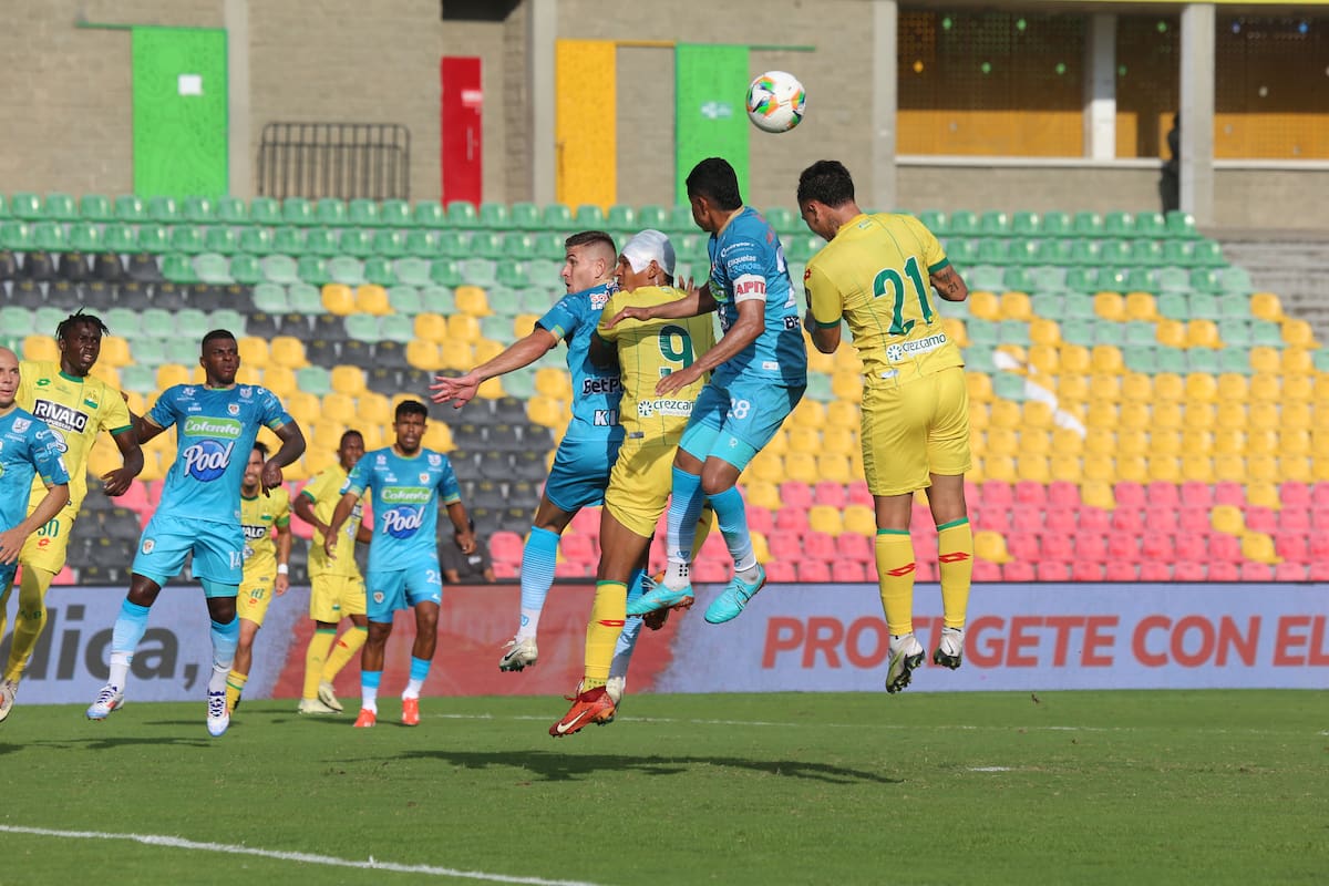 28 de julio del 2024 - Liga BetPlay II 2024 - Atlético Bucaramanga vs Jaguares - Fecha 3, estadio Américo Montanini (Colprensa - Jaime Moreno).