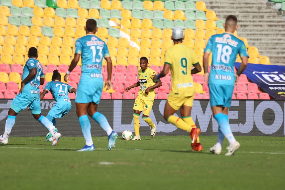 28 de julio del 2024 - Liga BetPlay II 2024 - Atlético Bucaramanga vs Jaguares - Fecha 3, estadio Américo Montanini (Colprensa - Jaime Moreno).