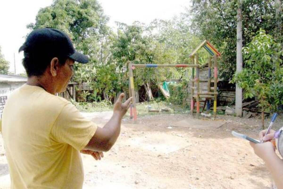 En espera de la construcción del salón comunal del barrio Altos de los Ángeles se encuentran las 124 familias del sector.(Foto: Edgar Pernett / Barrancabermeja)